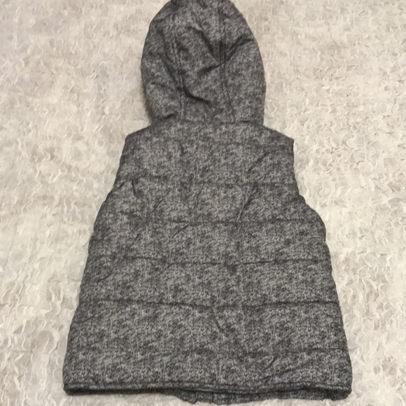 Little Me Boy’s Puffy Vest. Size 3T Denim Print - Picture 2 of 9